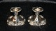 Candlesticks Silver stain setMeasures 7 cmNice and well maintained condition