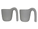 Royal 
Copenhagen Ole, 
large white 
mug.
Decoration 
number 494.
Factory 
second.
Height ...