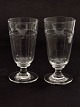 A pair of 
porter glass  
13.5 cm. 
19.&#65533;rh. 
item no. 483232