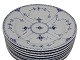 Royal Copenhagen Blue Fluted Half Lace,  large dinner plate.Decoration number ...