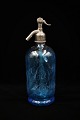 Decorative old 
French glass 
siphon in 
turquoise blue 
color from old 
cafe with 
engraved 
writing ...