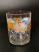 Enamel 
decorated water 
glass Height 
9cm. a1