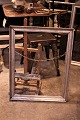 Antique French 
1800 century 
wooden frame 
with original 
old silver 
plating and a 
really nice ...