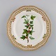Royal 
Copenhagen 
Flora Danica 
openwork plate 
in hand-painted 
porcelain with 
flowers and 
gold ...