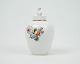 Royal lid jar / 
bomberier jar 
in the pattern 
Saxon flower 
no. 1684. 
Appears intact 
and without ...