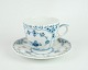 Royal 
Copenhagen blue 
fluted 
half-blonde cup 
no. 527 and 
528. The saucer 
is of older 
date from ...