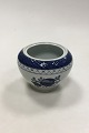 Royal 
Copenhagen Blue 
tranquebar 
Sugar Bowl 
without Lid No 
1132. Measures 
11.5 cm / 4.53 
inch