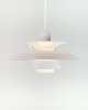 PH5 Pendant lamp Monochrome White designed by Poul Henningsen and produced by Louis Poulsen. The ...