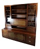 Large antique display cabinet / secretary in mahogany from around the 1930s. In very good used ...