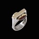 Ole Waldemar 
Jacobsen. 
Sterling Siver 
Ring with 18k 
Gold and Red 
and Green 
Tourmaline.
Designed ...