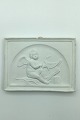 Bertel 
Thorvaldsen: 
Royal 
Copenhagen Kgl. 
Porcelain 
Biscuit Plate 
"Cupid Works a 
Net" No 82. ...