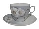 Royal 
Copenhagen, Art 
Nouveau extra 
large coffee 
cup with 
matching 
saucer.
Decoration 
number ...