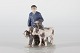 Royal 
Copenhagen 
Figurine
Young farmer 
with heifers 
no. 1858
after model by 
Chr. Thomsen. 
...