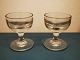 Two heavy 
liqueur glasses 
in strong 
glass. Made 
around 1900. In 
perfect 
condition. No 
damage or ...