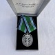 Home Guard medal in silver, 40 years of seniority mark * Perfect condition in original box *