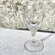 Val Saint 
Lambert, 
Crystal glass, 
Model Gevaert, 
Port wine, 12cm 
high, 5.5cm in 
diameter * ...