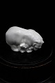 Royal 
Copenhagen 
porcelain 
figurine of 
polar bear with 
its baby bears.
Design by 
Jeanne Grut. 
...