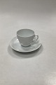 Royal 
Copenhagen 
White Josephine 
Coffee Cup and 
saucer No. 072
Measures 7,5cm 
/ 3 inch