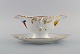 Royal 
Copenhagen 
Saxon Flower 
sauce boat in 
hand-painted 
porcelain with 
flowers and 
gold ...