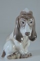 Dahl Jensen 
figurine, 
Pyppy, Basset 
Hound no. 1065. 
height 14.5cm. 
5 11/16  
inches. 1. 
Quality, ...