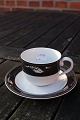 Magnolia Black 
Magnolia China 
porcelain by 
Royal 
Copenhagen, 
Denmark.
Setting = 
coffee cup No 
...
