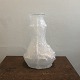 Artglass vase 
of milky white 
blå/mouth blown 
glass. Signed 
SK. HG 7756. H. 
28 cm. 20 x 15 
cm