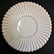 Eslau dish, 
20th century 
Denmark. 52/3. 
With grooves. 
White glazed. 
Signed. Dia .: 
27 ...
