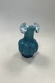 Beautifull Blue 
Art Glass Vase
Measures 22cm 
/ 8.66 inch
