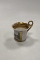 Antique Royal 
Copenhagen Cup 
with Motif of 
Manor house and 
lake
Meaures 8,3cm 
/ 3.27 inch