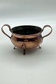 Candy or sugar 
bowl in copper. 
Made in Denmark 
around 1860. 
Tinned inside. 
In good 
condition. No 
...