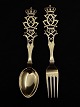 A.Michelsen 
memorial spoon 
/ fork 16 cm. 
gilded silver 
item     no. 
492373
Storage: 1