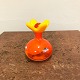 Glass sculpture 
in the shape of 
a flower, made 
in yellow, 
orange and 
clear glass. 
About 1970. ...