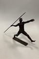 Sterett-Gittings Kelsey (f. 1941) Figurine of Javelin done by Royal Copenhagen. Missing the ...