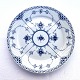 Royal 
Copenhagen, 
Blue Fluted, 
Half Lace, 
Dinner Plate # 
625, 24.5cm in 
diameter, 1st 
grade * ...