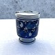 Royal 
Copenhagen, 
Aluminia, 
Tenera, Mustard 
jar # 472/3291, 
7.5cm high, 
5.5cm in 
diameter, ...
