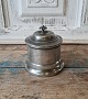 1800s pewter bowlWith traces of use Height 10 cm. Diameter 9,5 cm.