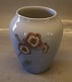 B&G 8814-198 Art Nouveau Flower Vase 12 cm Bing and Grondahl Marked with the three Royal ...
