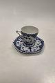 Royal 
Copenhagen Blue 
Fluted Full 
Lace Coffee Cup 
No 1036. 
Measures 7,5cm 
/ 2.95 inch. 
dia and ...