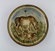 Knud Kyhn for 
Royal 
Copenhagen. 
Bowl / dish in 
hand-painted 
and glazed 
ceramics. Mare 
and foal. ...