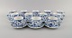12 Royal 
Copenhagen Blue 
Fluted Half 
Lace coffee 
cups with 
saucers. Model 
number 1/528.
Cup ...