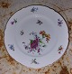 Colorful 
flower-painted 
Saxon Flower 
dinner plate in 
porcelain from 
Bing & 
Grondahl. Large 
B&G ...