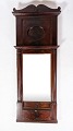 Mahogany mirror from the Late Empire period from around the 1940s.Dimensions in cm: H: 122 W: 50