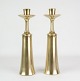 Brass candle holder, designed by Jens Harald Quistgaard from the 1950s. They are in very good ...