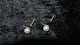 Silver earrings 
with pearl
Stamped 925
Nice and well 
maintained 
condition