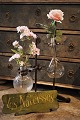 Decorative old 
French flowers 
sign with a 
nice patina in 
painted zinc 
with writing 
"Les ...