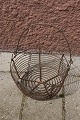 Basket with 
handle in steel 
wire made by a 
Swedish tramp.
Basket: H 
9.5cm(3.7") - 
dia 19cm(7.5")