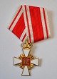 Medal, Danish Riding Association, gilded silver with crown. 20th century. With ribbon of order. ...