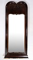 Antique mirror with hand polished mahogany originally from Denmark around the 1880s.Dimensions ...