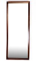 Mirror made of rosewood from around the 1960s in Danish design.Dimensions in cm: H:89 W:35