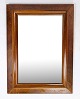 Antique mirror in walnut wood from around the 1890s.Dimensions in cm: H:82 W:60
